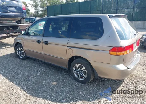 2003 Honda Odyssey Lx из США, поврежденный, VIN 5FNRL18563B088711